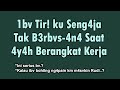 Siang hari yg baik untuk bekerja lagi 01 || cerpen romantis