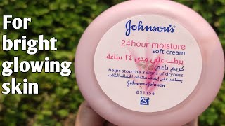 Honest review of Johnson's 24 hour moisture soft cream