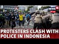 Indonesia Election Law Change Protest LIVE | Indonesia Protesters Clash With Police | News18 | N18G