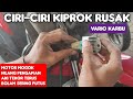 Ciri2 kiprok vario karbu rusak/tidak berfungsi