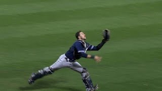 SD@NYM: Hedges covers massive ground for the catch