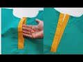 how to make perfect placket easy way | Sewing tips and tricks technical | Sewing #basicsewing