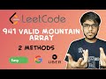 LeetCode - 941 Valid Mountain Array | Arrays Card