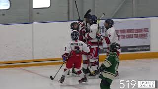 Hespeler Minor Hockey (Peewee) - Riverside Rangers vs Hespeler Shamrocks