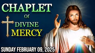 TODAY'S Divine Mercy Chaplet Sunday February 09 2025 🙏 Divine Mercy