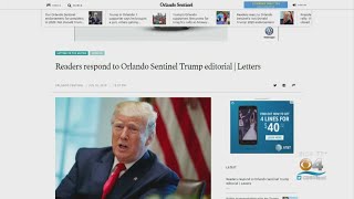 Orlando Sentinel Won't Endorse The President Regardless Of Opponent