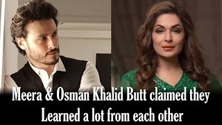 Meera & Osman Khalid Butt Claimed They Learned A Lot From Each Other During Baaji Shoot | Epk News