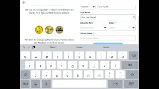 How to make a teacher account in epic