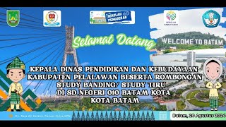 Kunjungan Kepala Dinas Pendidikan dan Kebudayaan Kabupaten Pelalawan Beserta Rombongan K3S