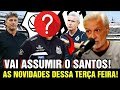 SANTOS DECIDIU! NEM PORTALUPPI E NEM LUÍS CASTRO QUEM ASSUME O SANTOS É ELE NOTÍCIAS DO SANTOS