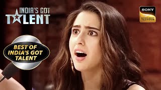 इस Cards \u0026 Fly की Magic Trick ने Shock किया Sara को | India's Got Talent |Best Of India's Got Talent