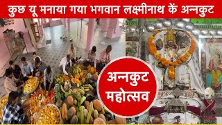 लक्ष्मीनाथ मंदिर नासिरदा का अन्नकुट महोत्सव #video #temple #nasirda #diwali #divine #pooja #food