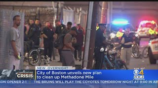 City Of Boston Unveils New Plan To Clean Up Methadone Mile