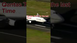 Qantas 74 last 747 | #edit #aviation #747 #queenofskies
