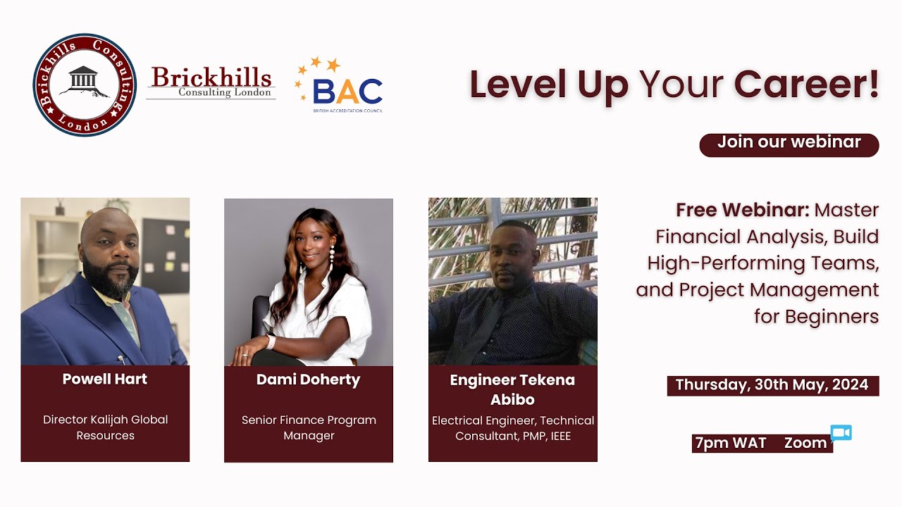 Level Up Your Career Free Webinar Replay Key Takeaways Youtube