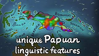 What makes Papuan languages so unique? - features from the area with the most languages