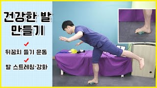 건강한 발 만들기 최종!! 발 뒤꿈치 들기 운동, 발 내재근 강화 운동