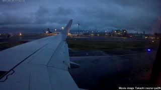 ＪＡＬ589便　羽田空港～函館空港行き　JA329J  B737-800 Take- off