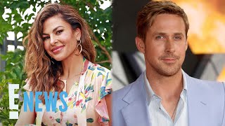 Why Eva Mendes Isn't "Comfortable" Posing With Ryan Gosling | E! News