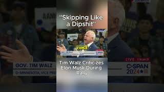 Tim Walz Criticizes Elon Musk During Rally: \