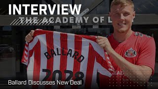 "I like the area, I like the people." | Ballard Signs Deal 'Til 2028 | Interview