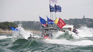 Several boats sink during Texas parade supporting Trump on Lake Travis in Texas I ABC7