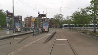 [Tram Cab Ride] Rotterdam Tramlijn 4 / Molenlaan ➡ Marconiplein