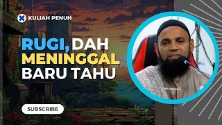 'Penyakit' Suka Meremehkan Amalan 😓 | Ustaz Mohd Shaffi