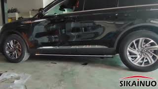 Electric Running Board Power Retractable Side Steps Deployable Powersteps for Lincoln Aviator