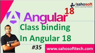 Class binding in Angular 18 | Data Binding in Angular | Angular 18 Tutorials in Hindi