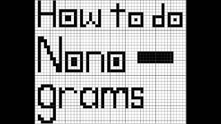 How to do Nonograms #2 (Strategy #1)