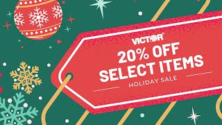 Save 20% This Holiday Season with Victor Technology #HolidayShopping #ErgonomicEssentials #Victor