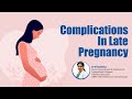 Complications In Late Pregnancy | Medicover Hospitals