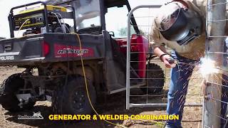 Welding in the Field with the Bullmax Generator \u0026 Welder