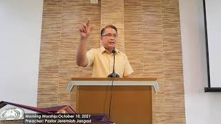 Katuwiran base sa gawa o sa pananampalataya - Romans 10:5-8 (10-Oct-2021 Ptr Jeremiah)