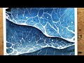 Sea Waves - #shorts | #youtubeshorts | #watercolor