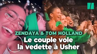 Zendaya et Tom Holland ont volé la vedette à Usher lors de son concert