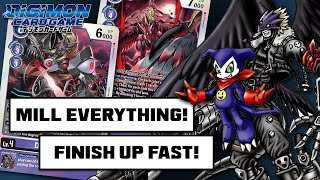 PURPLE HYBRID is the TEARLAMENTS of Digimon! Mill, Pop Off, \u0026 Win FAST! - Feat. @TeamDeathSlingerTCG