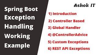 Spring Boot | Handling User Defined Exceptions| Part-04 | Ashok IT