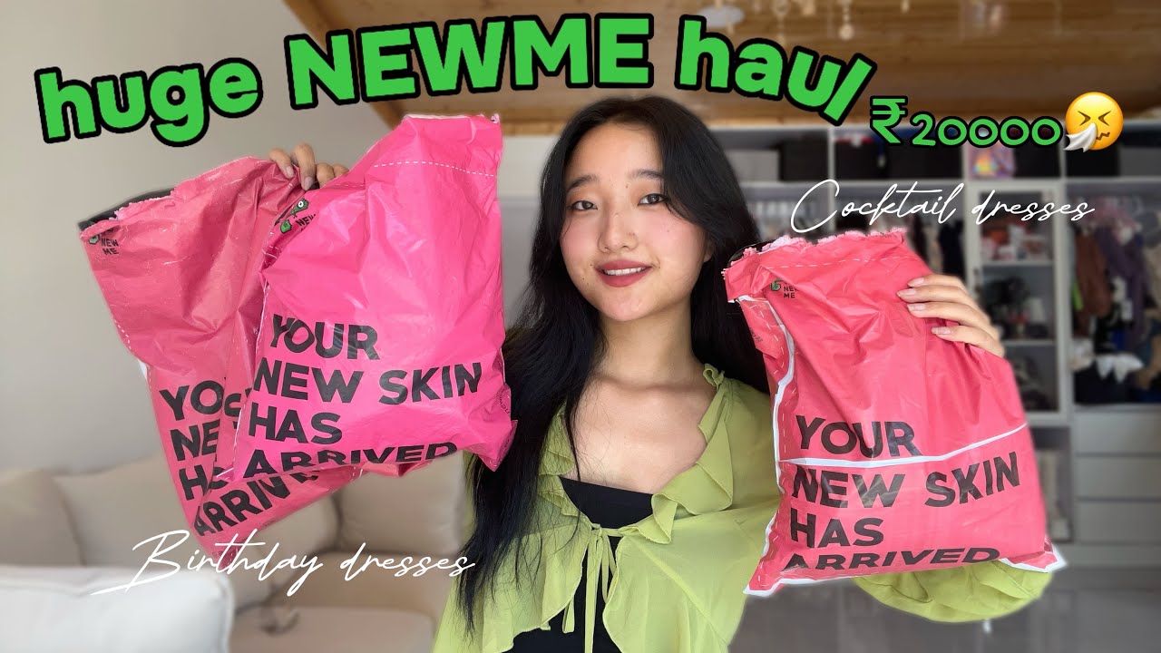Newme Dresses Try On Haul Youtube