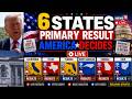 2026 U.S PRIMARY RESULTS LIVE | Trump Lost IOWA | 6 States Primary Results, Republicans vs Democrats