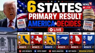 2026 U.S PRIMARY RESULTS LIVE | Trump Lost IOWA | 6 States Primary Results, Republicans vs Democrats