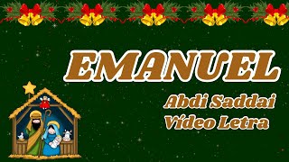 EMANUEL - ABDI SADDAI | LETRA MÚSICA DE NATAL (Lyric Vídeo)