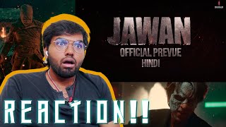Jawan |Official Prevue | REACTION!! | Shah Rukh Khan |Atlee |Nayan |Vijay Sethupathi |Anirudh