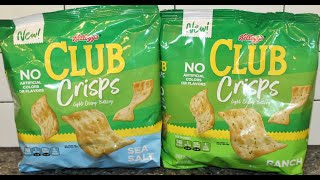 Kellogg’s Club Crisps: Sea Salt \u0026 Ranch Review