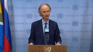 Special Envoy for Syria on the Syrian constitutional committee - SC Media Stakeout (30 Sept 2019)