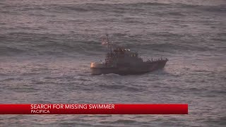 Search for missing swimmer in Pacifica