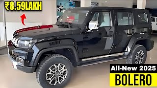 Finally Mahindra BOLERO 2025 New Model Launched🔥|Price, Features \u0026 Mileage | सिर्फ 8.59 लाख में ||