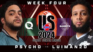 Psycho (Kimberly) vs. Luiman20 (Dhalsim) - Bo3 - Street Fighter League Pro-US Week 4