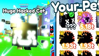 😳I Spent MAX COINS and GOT HACKED CAT in Pet Simulator X (Roblox)
